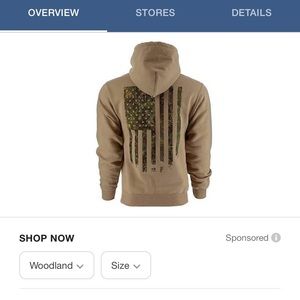 grunt style woodland camo hoodie